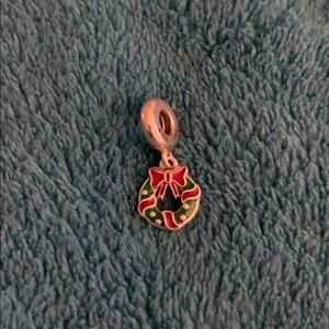 Pandora Christmas Wreath Charm